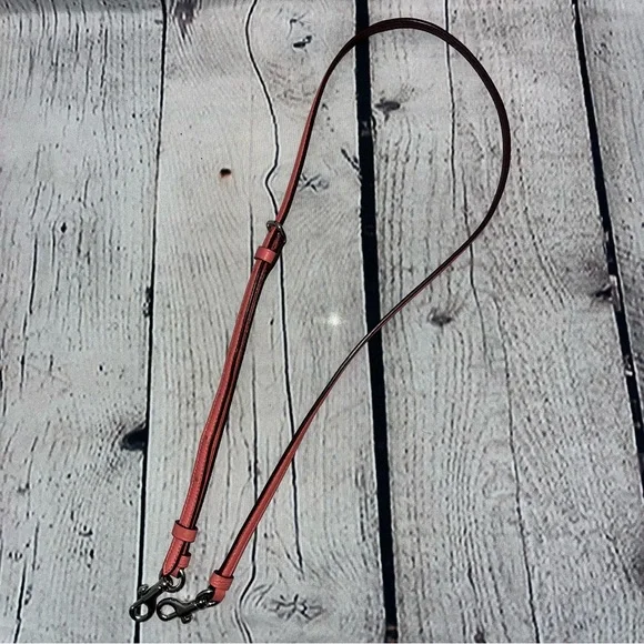 Rare! Coach Sutton Pink Leather Floral Crossbody Bag (Style #55373) - Picture 13 of 17